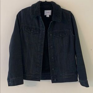 Old Navy black jean jacket size S